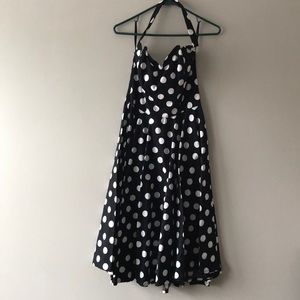 Women's Size 16 Pin-Up Halter Dress
